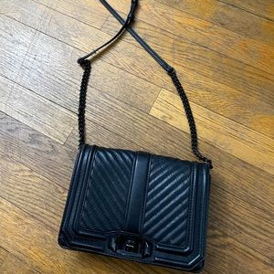 Rebecca Minkoff Small Love Leather Crossbody Bag